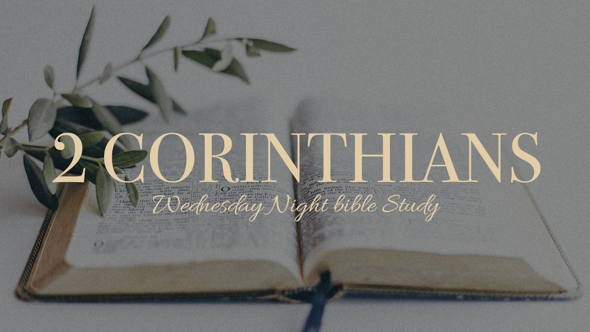 2 Corinthians 2 | Wednesday Study